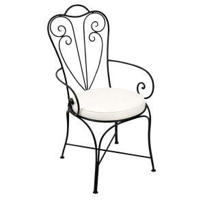 Chaise en fer forgé Marbella | Chaise de jardin de...