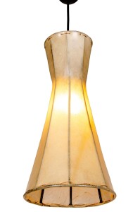 Suspension vintage Jinjin Nature | Cuir et fer...