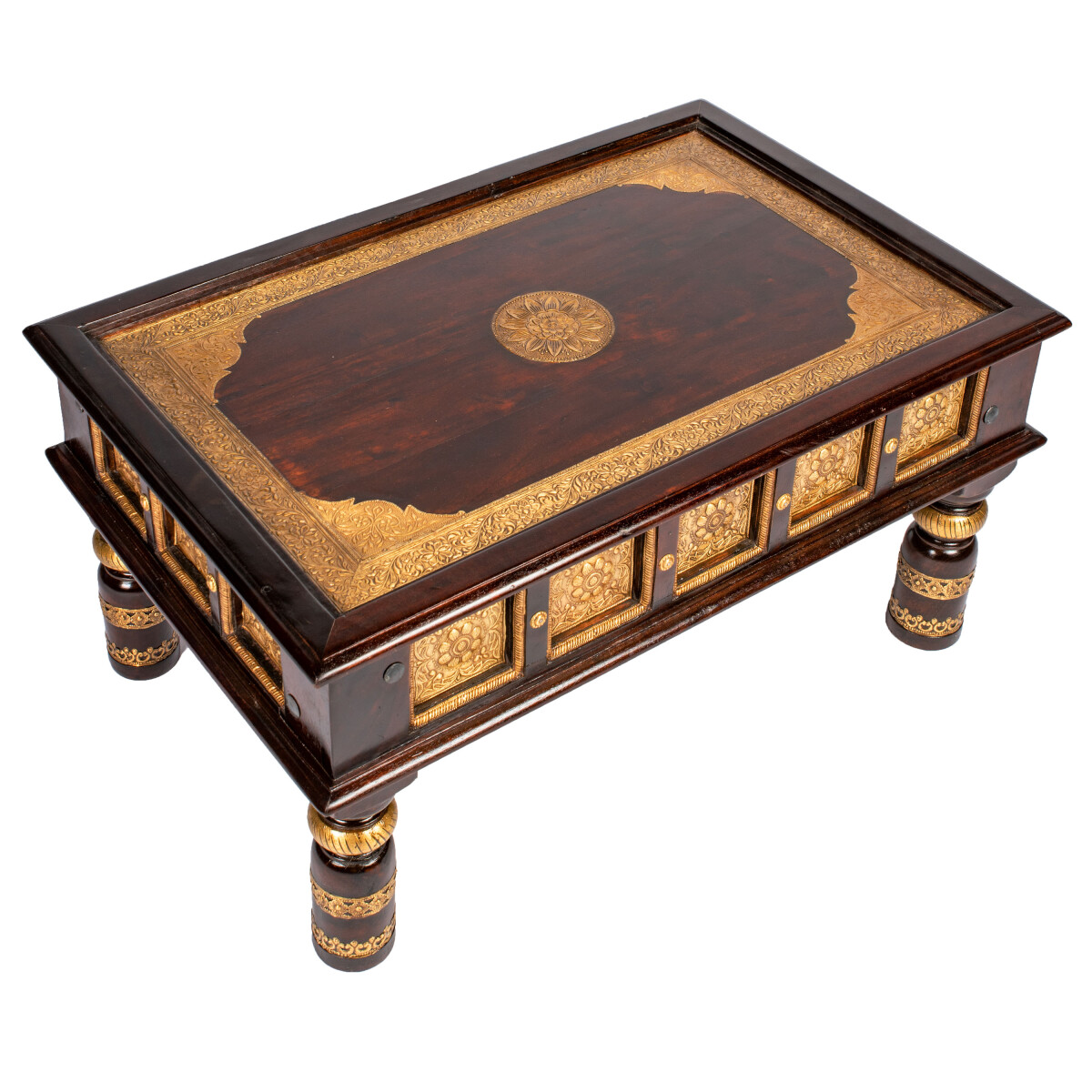 Table basse orientale Sunita - 90 cm box