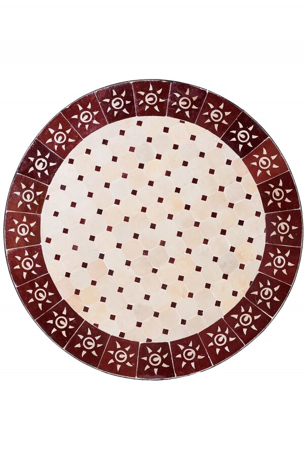 Carreau de mosaïque oriental « Soleil Nature &raq