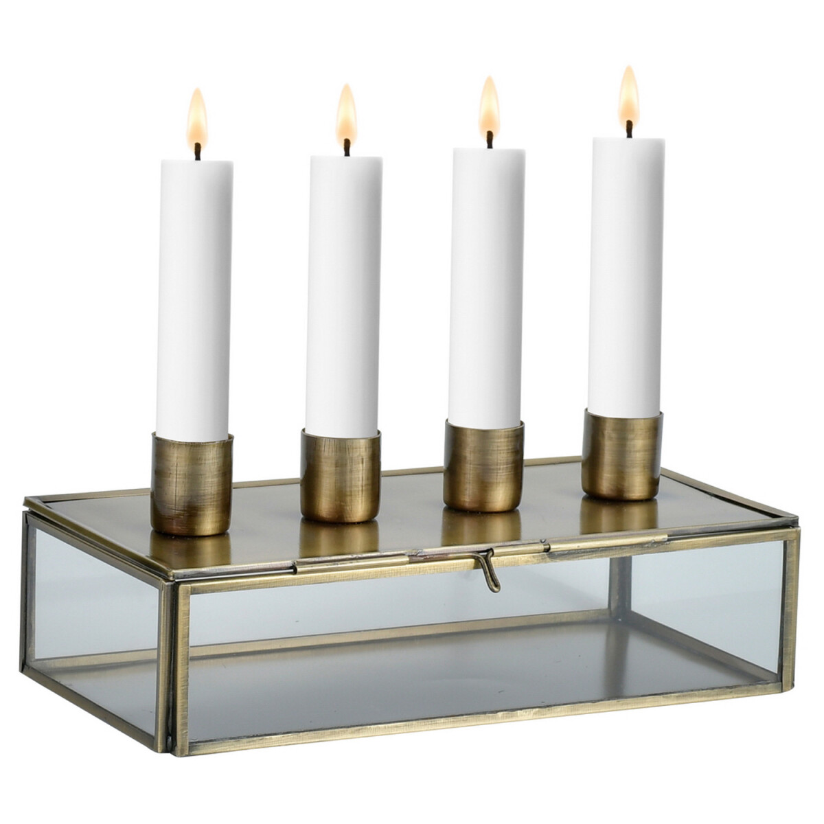 Boîte de rangement vintage pour co box