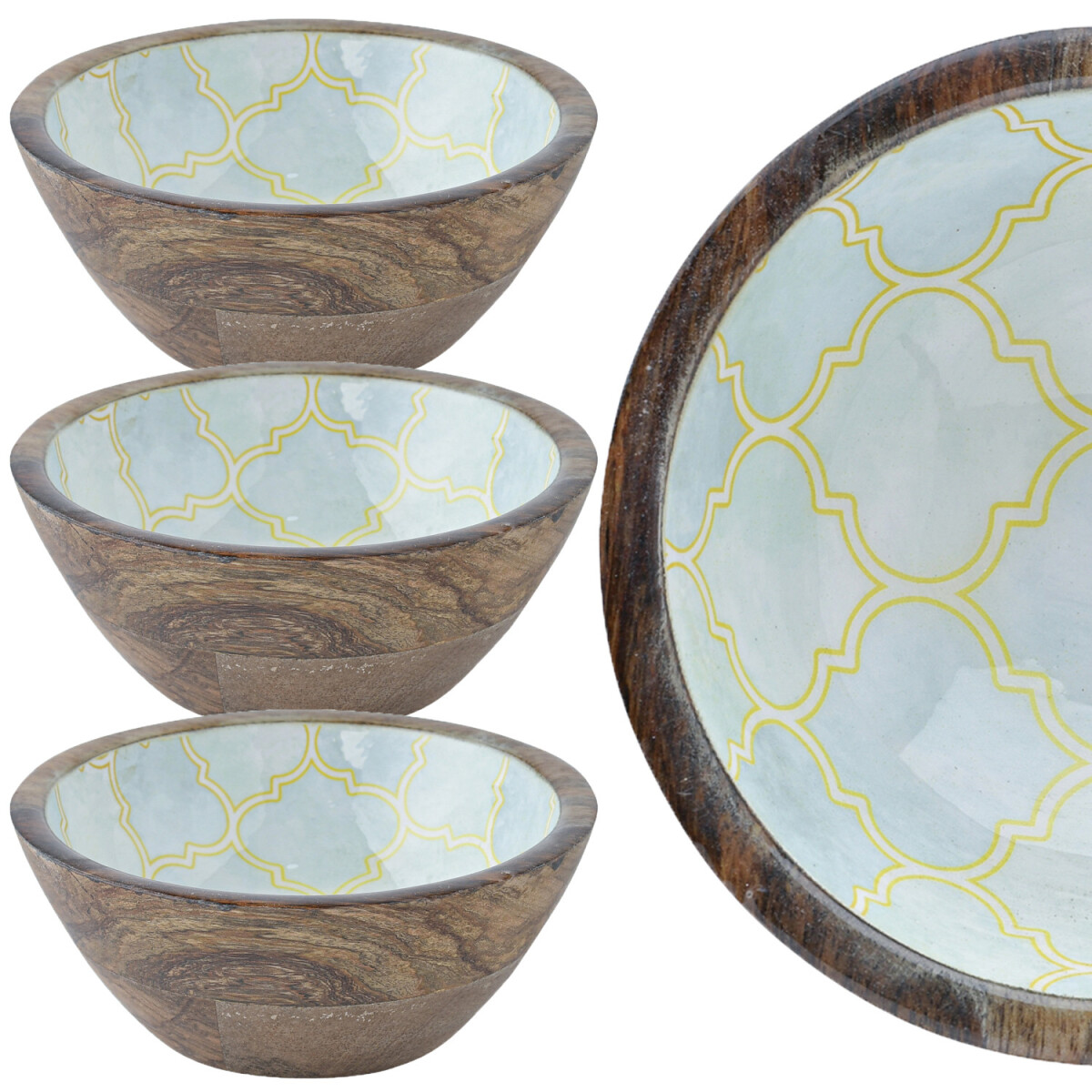 Lot de 3 coupelles : coupelle à bijoux, coupelle &agr