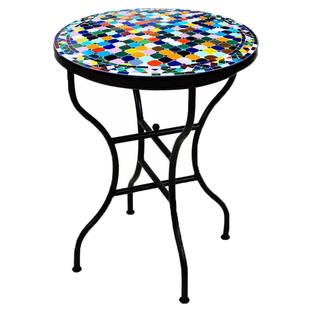 Table en mosaïque marocaine Marrake box