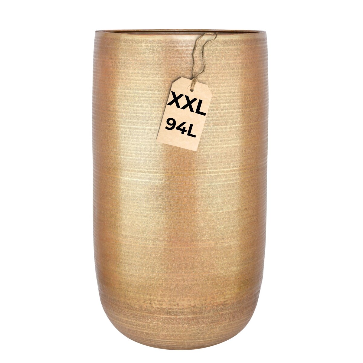 Pot de fleurs Camiel doré 71 cm - box