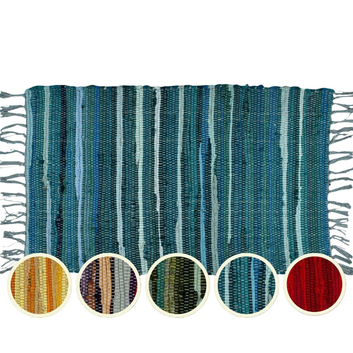 Tapis Callum Blau 90 × 50 cm | Tap box