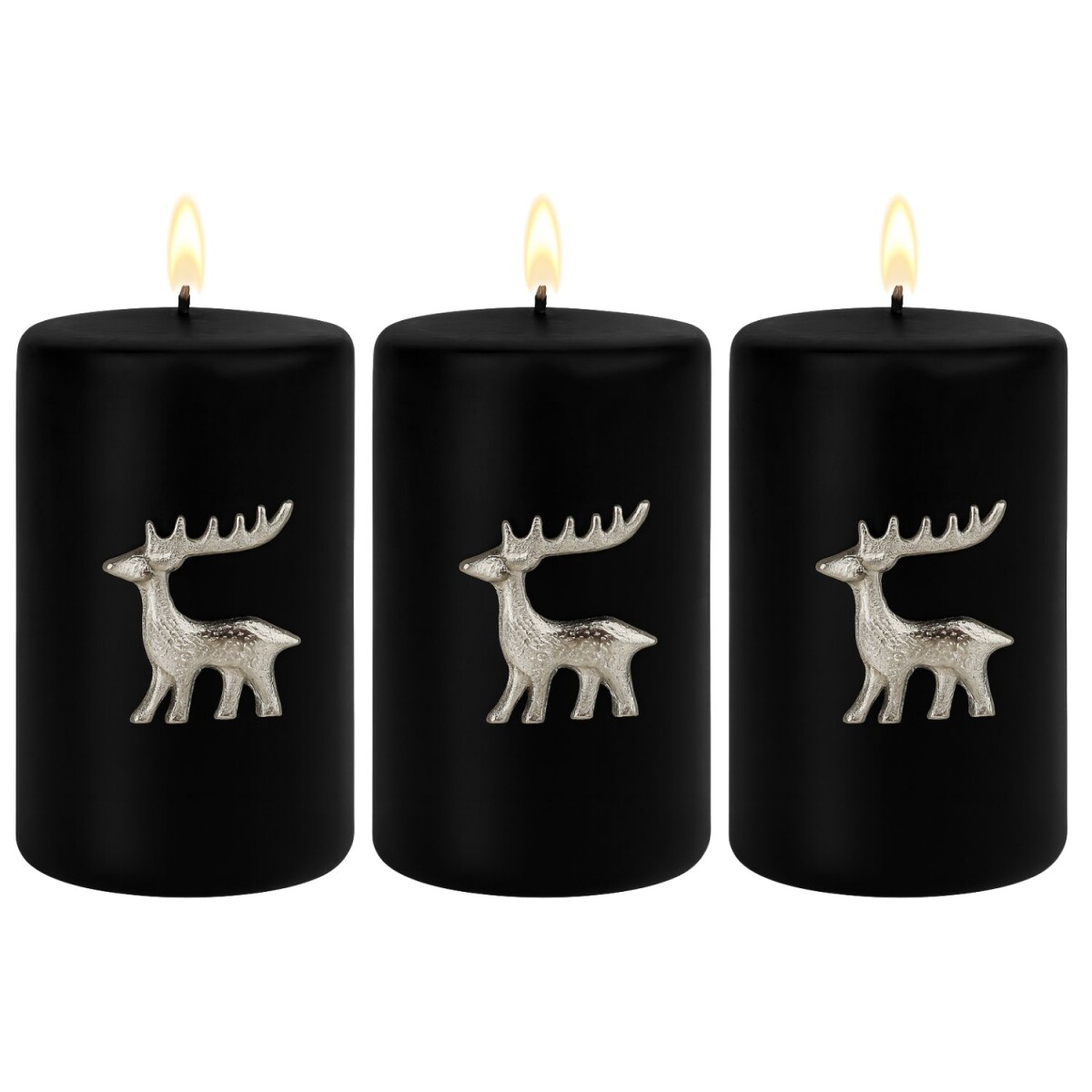 Lot de 3 piques à bougies Caloge  box