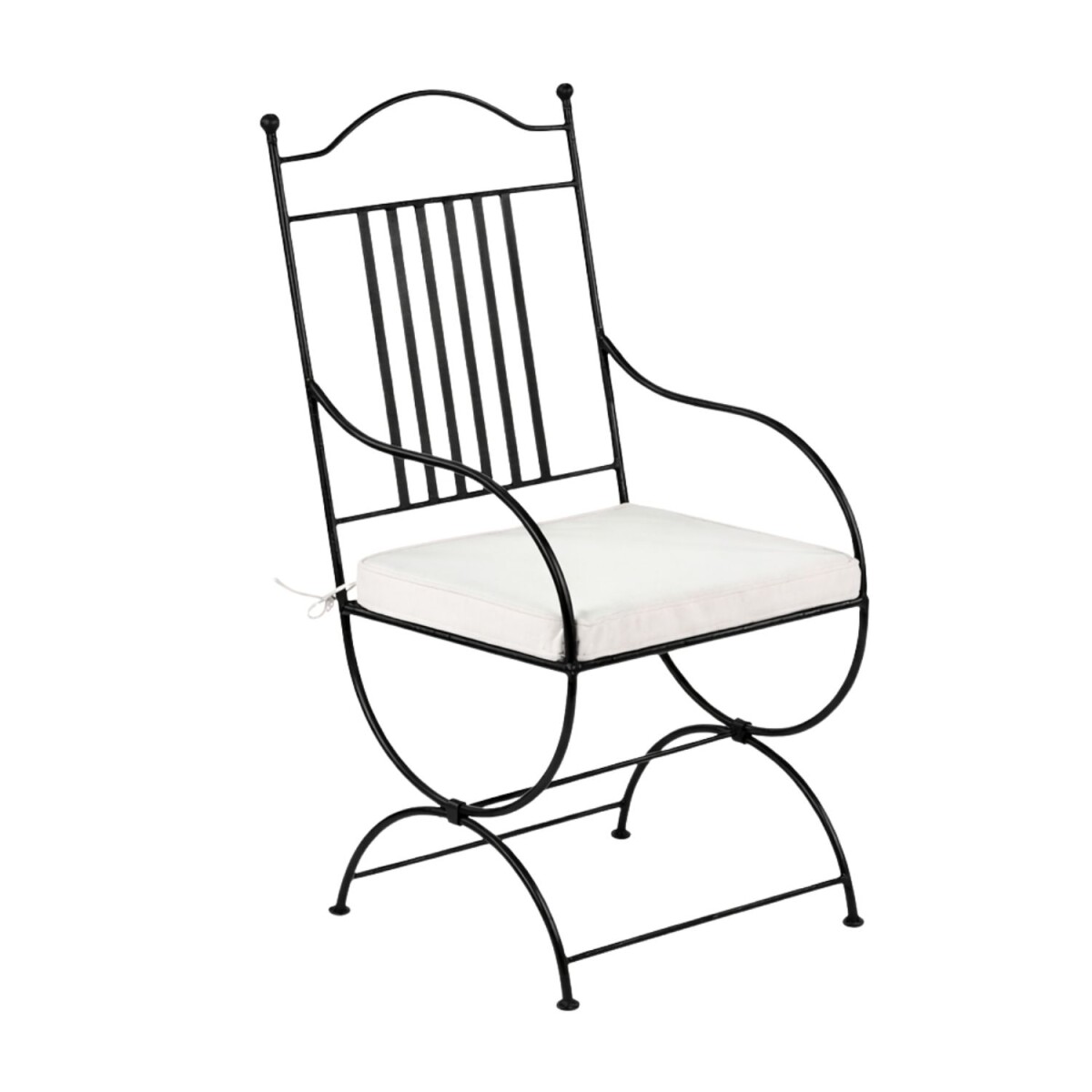 Chaise en fer forgé Ourense XL | Chaise de jardin de 