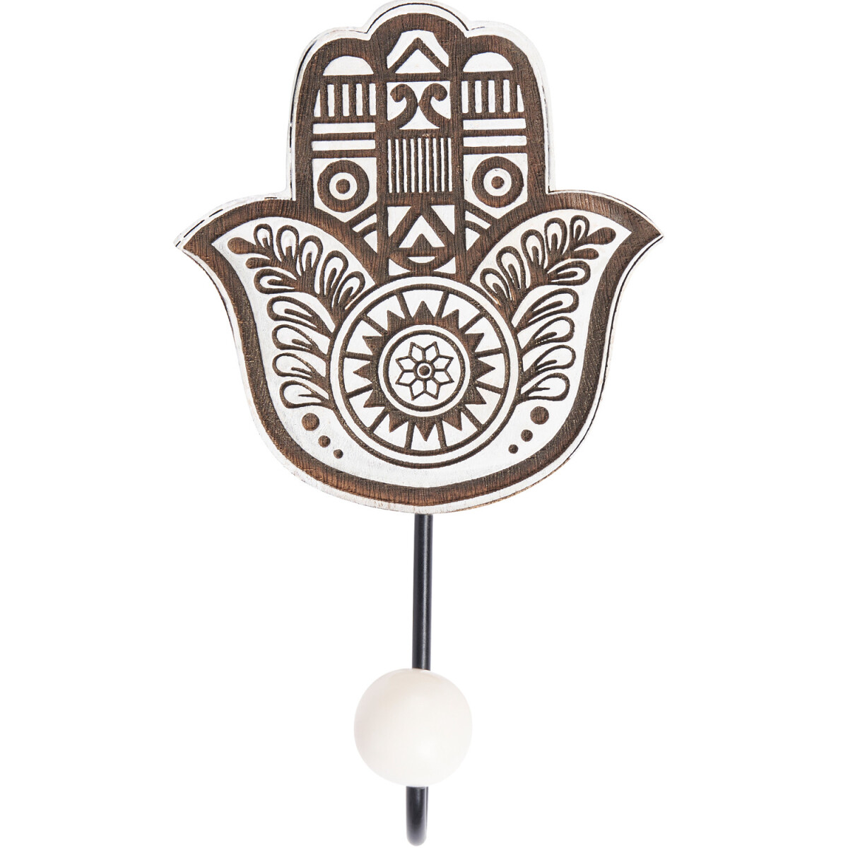 Crochet mural oriental Hares -3-