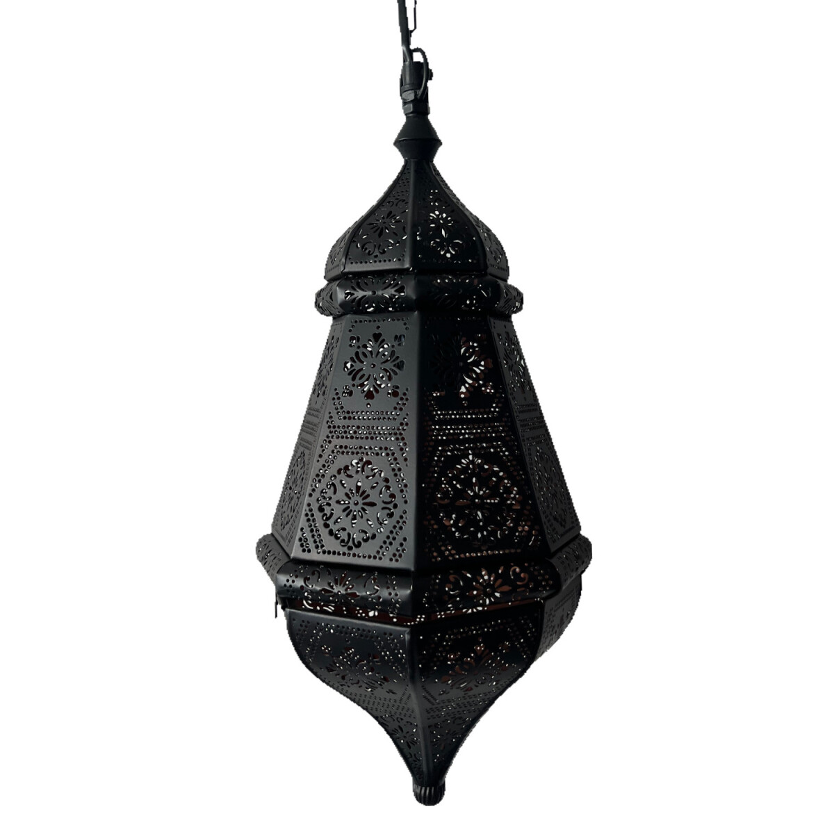 Lampe Salma Noir | Suspension orientale  box