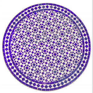 Table en mosaïque marocaine Albaicin 100 cm |...