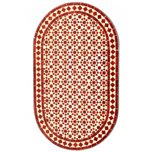 Table en mosaïque marocaine Albaicin 100 x 60 cm |...