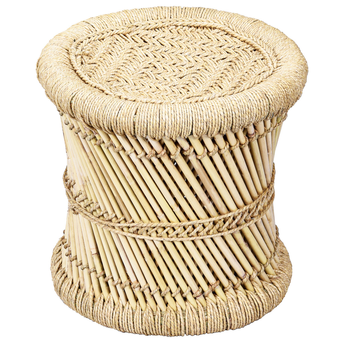 Tabouret/table dappoint de style bohème Benita 36 cm