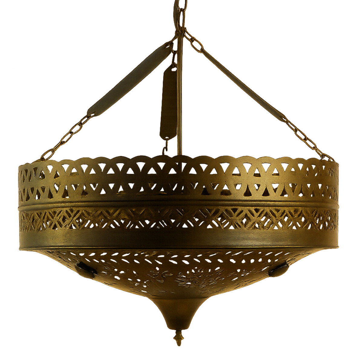 Suspension Ashya Bronze 48 cm | Lampe or box