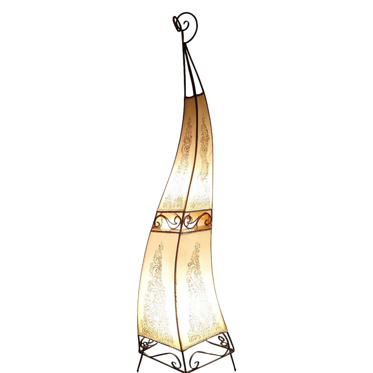 Lampadaire oriental Rahaf Nature 120 cm box