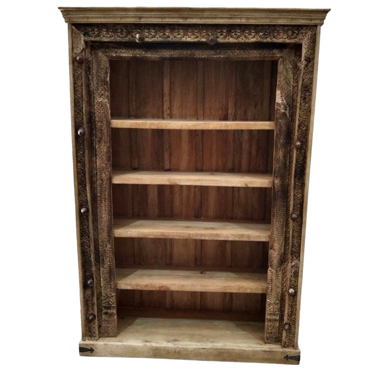 Biblioth&egrave;que vintage de style antique, 210 cm,...