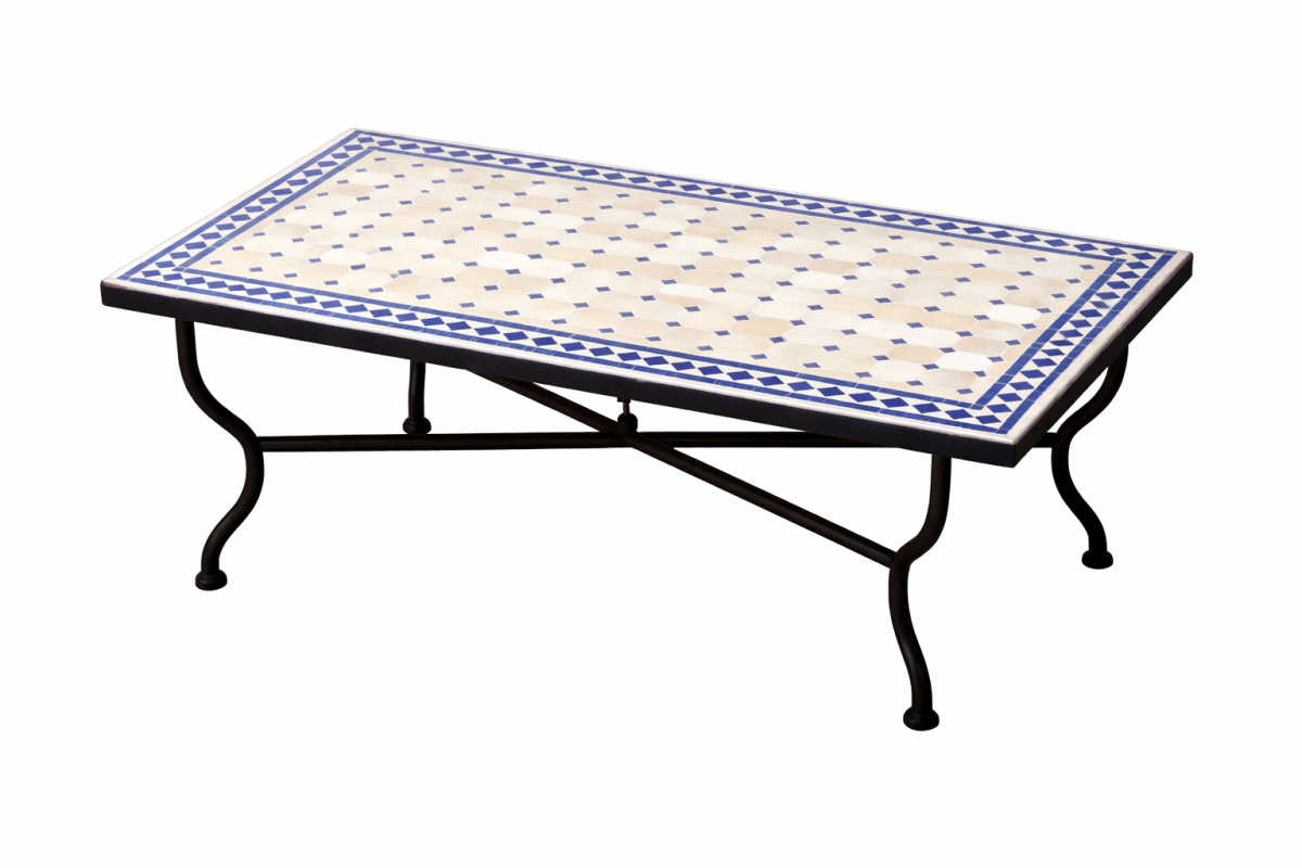 Table en mosaïque marocaine Marrake box