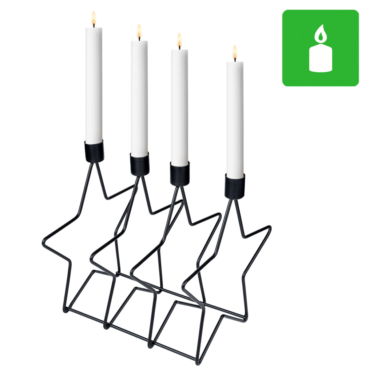 Couronne de lAvent, décoration de Noël, bougeoir