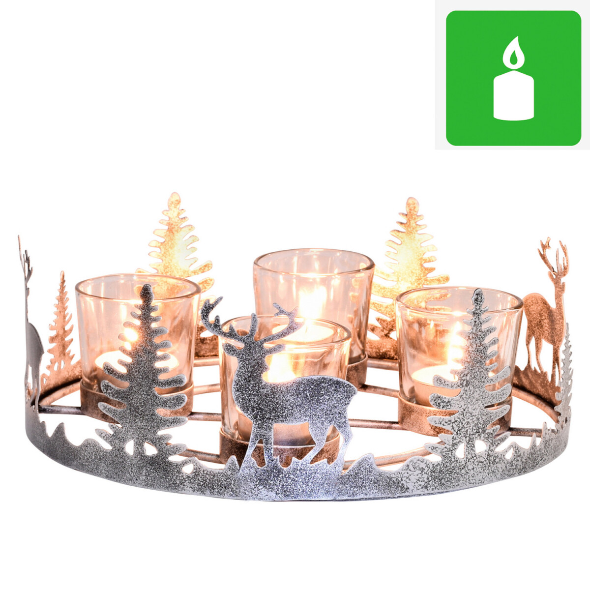 Couronne de lAvent, décoration de box