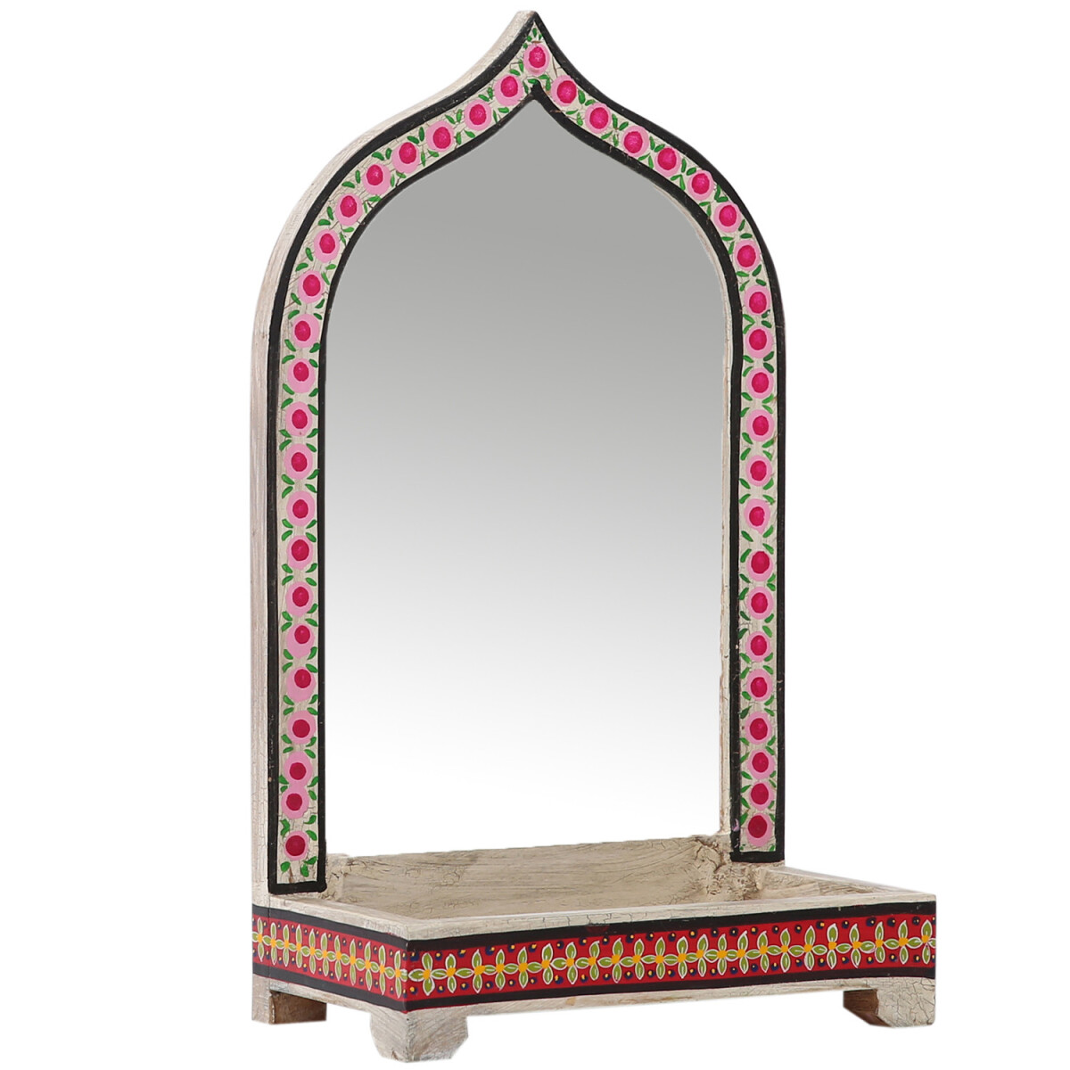 Miroir de maquillage décoratif or box