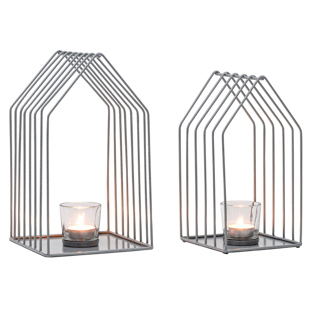 Lot de 2 photophores décoratifs d box