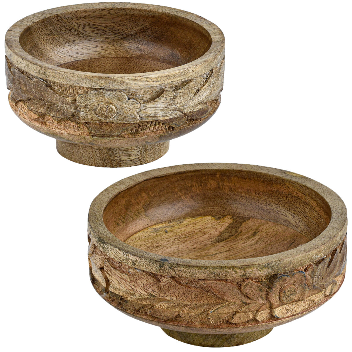 Lot de 2 coupes décoratives bohèmes, coupes &a