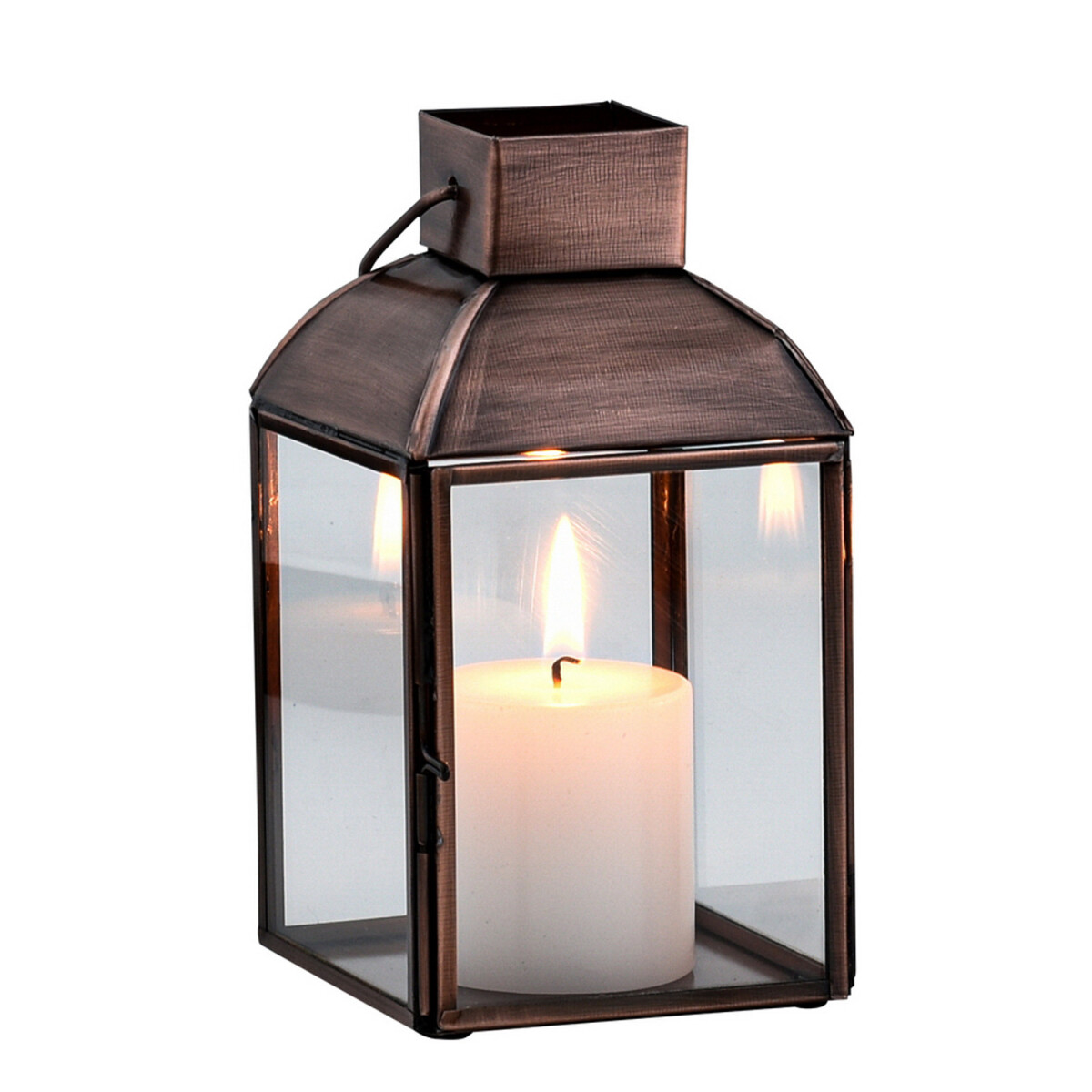 Lanterne décorative vintage, photophore pour bougie c