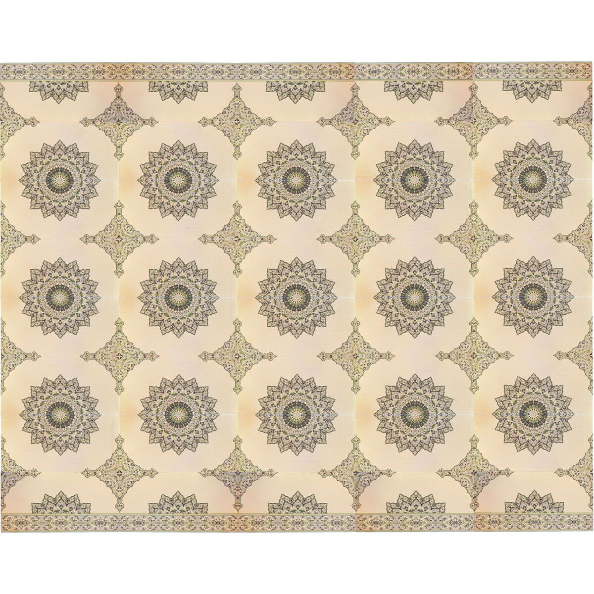 Carreaux muraux orientaux Damas 1 m² - Motif 12