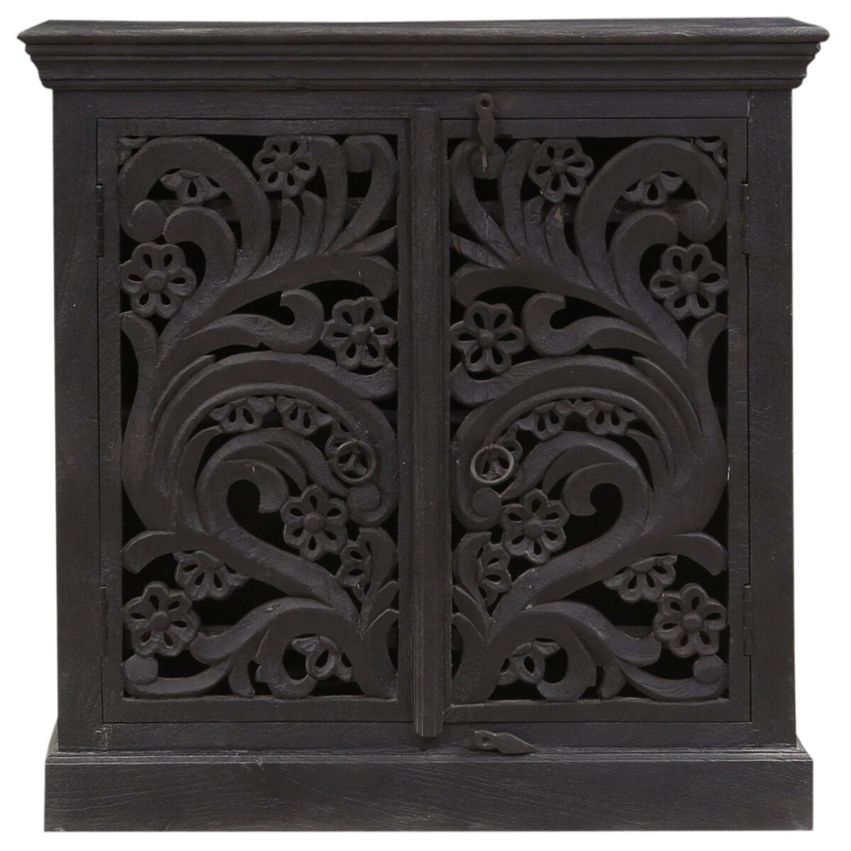 Buffet vintage en bois Hathi noir box