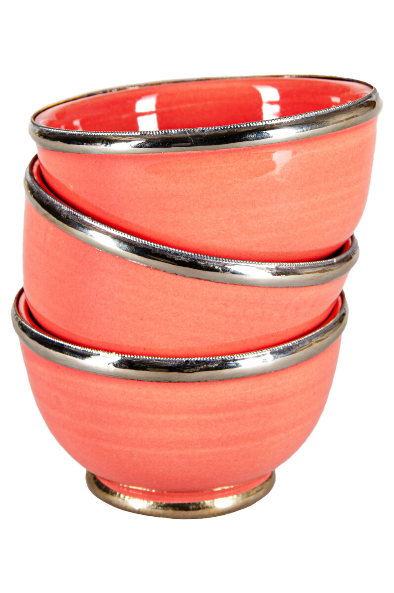 Lot de 3 coupelles à tapas pour desserts orientaux Ca