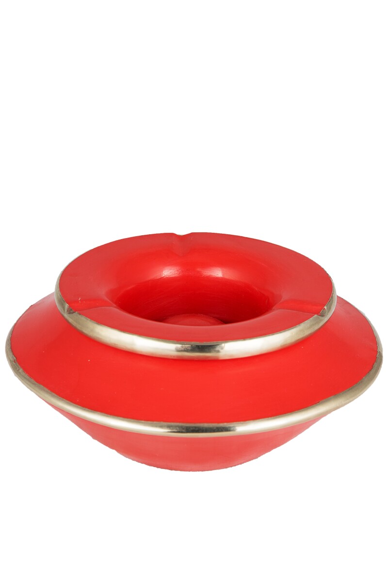 Cendrier en tadelakt, cendrier Sturm, Lalasa rouge