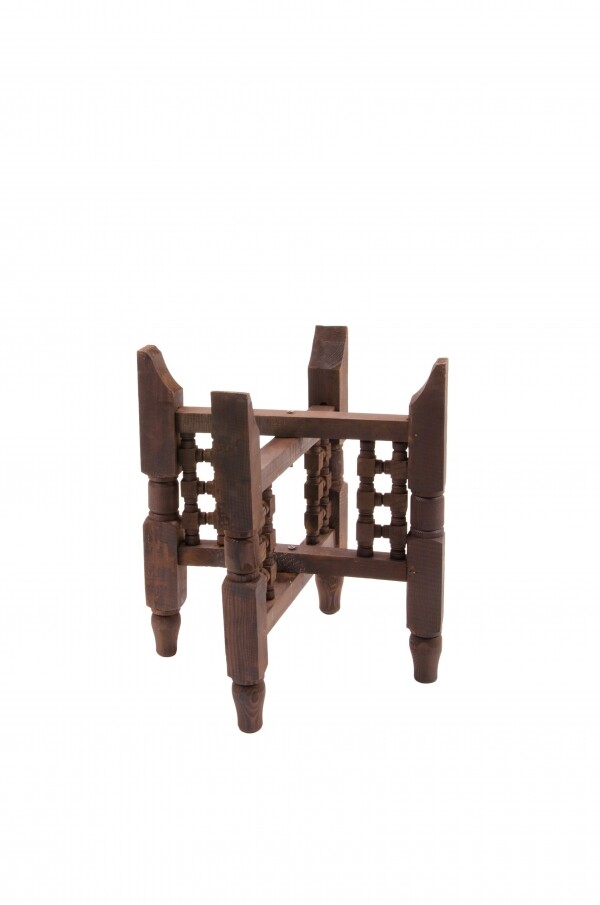 Support en bois Orient pour plateaux de 40 cm