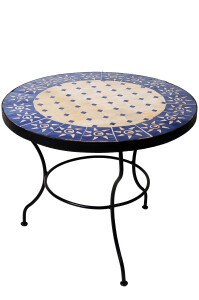Table en mosaïque marocaine « Soleil »...