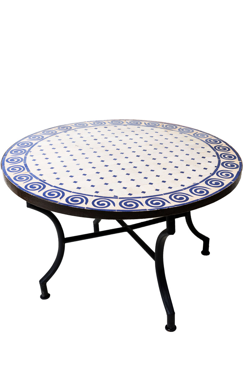 Table en mosaïque marocaine « box