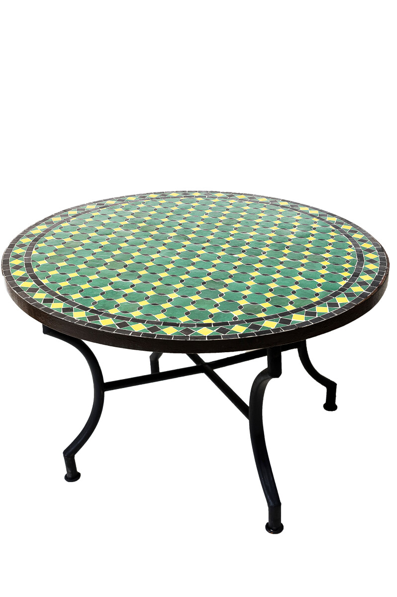 Table en mosaïque marocaine Giralda box