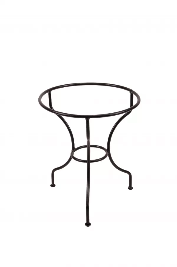 Table en mosaïque, piètement de 40 cm, hauteur 4