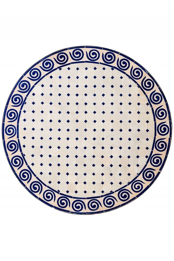 Plateau de table de jardin marocain &laq box