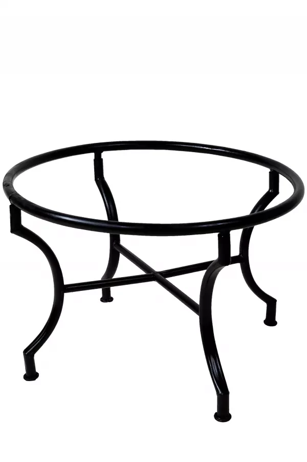 Table mosaïque, piètement de 100 cm, hauteur 45 
